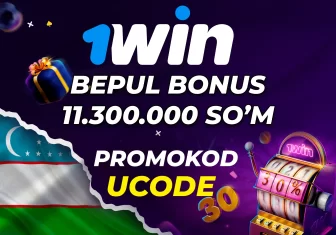 1win uzbekistan saytida ro'yxatdan o'tish va bonus olish